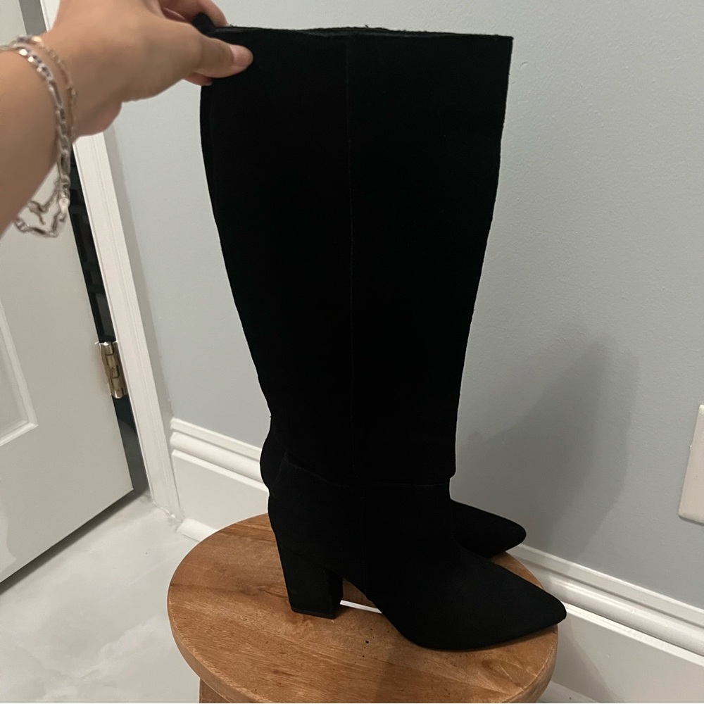 Steve Madden Black Tall Boots